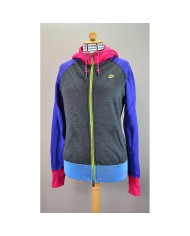 Nike hoodie dubble zipper high bord gray M