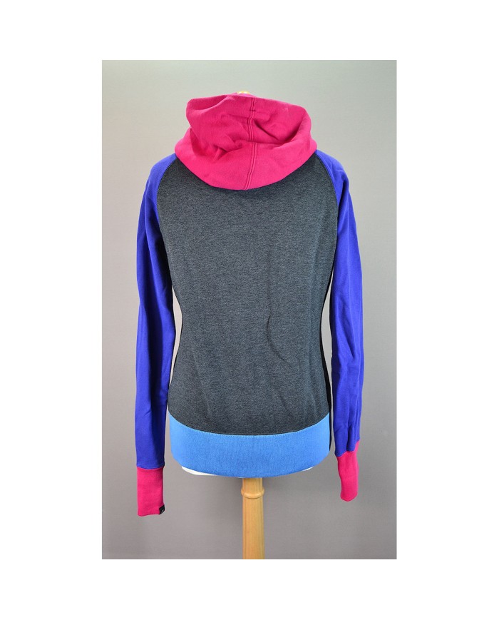 Nike hoodie dubble zipper high bord gray M