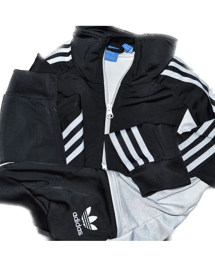Adidas track-jacket black L