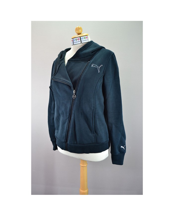 Puma hoodie zipper black  L