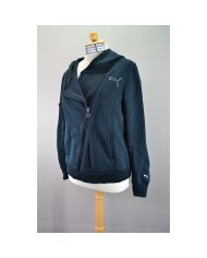 Puma hoodie zipper black  L