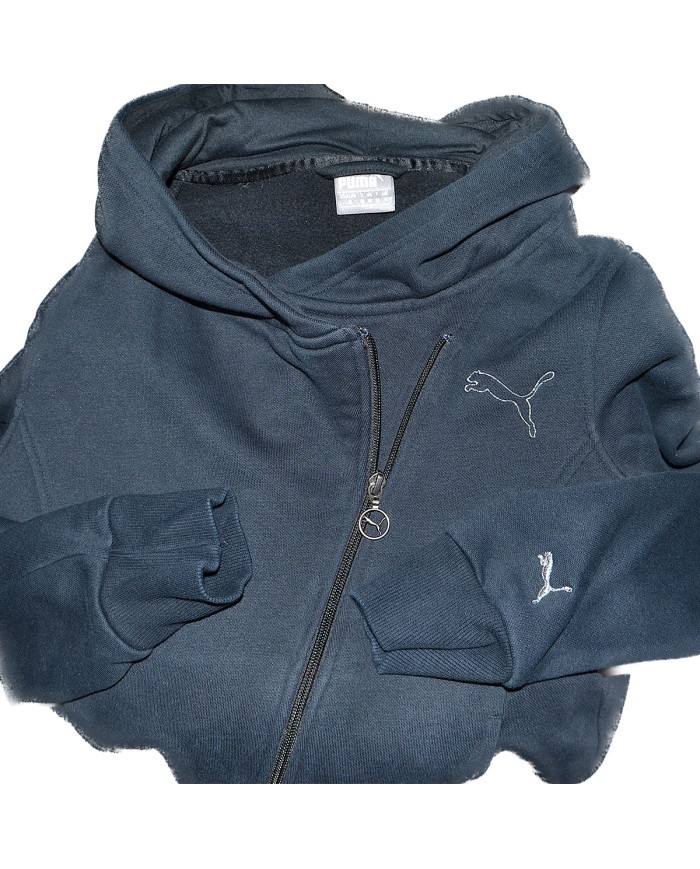 Puma hoodie zipper black  L