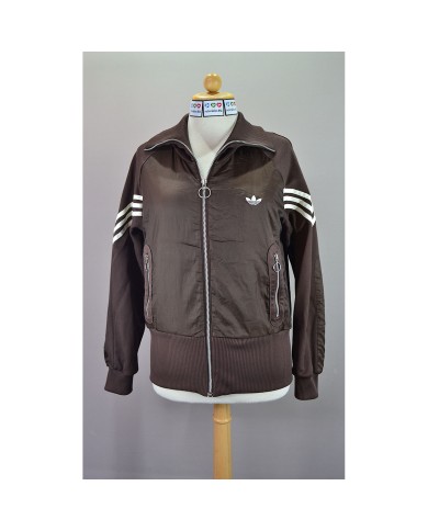Adidas jacket brown M