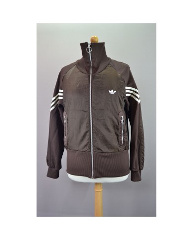 Adidas jacket brown M