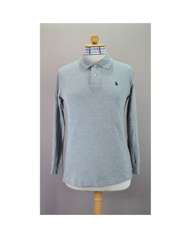 Ralph Lauren polo-shirt long sleeve gray M