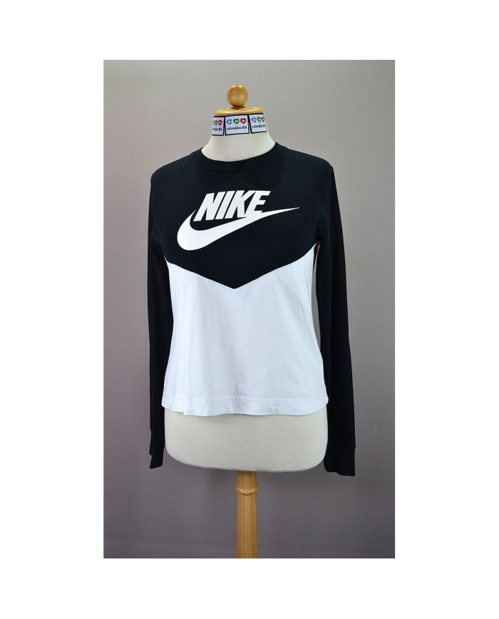 Nike t-shirt long sleeve black S