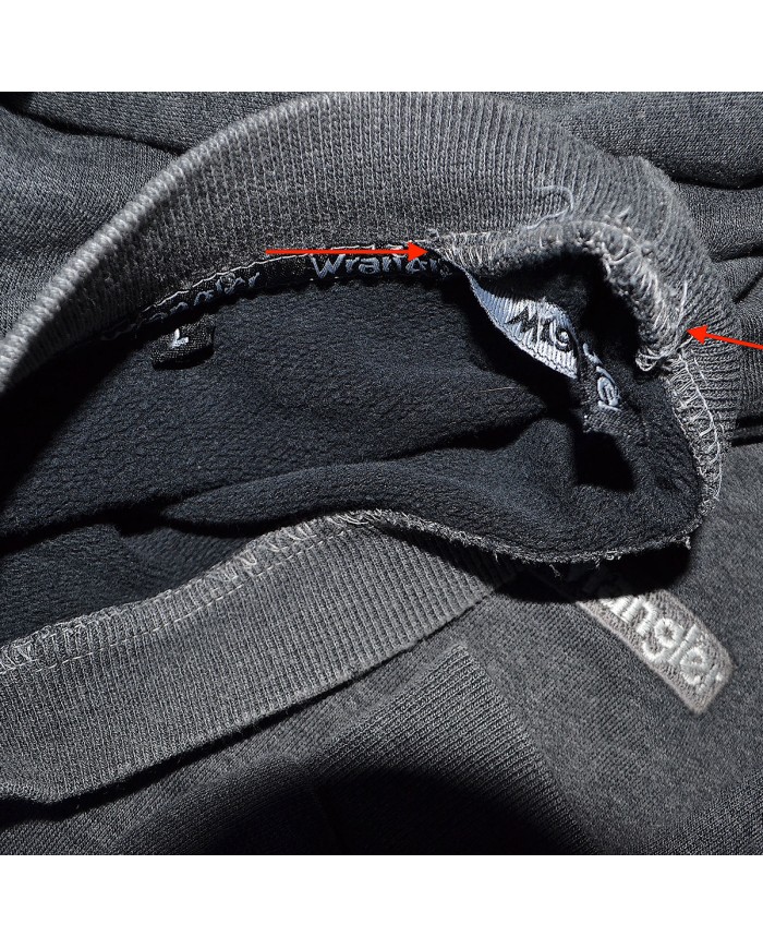 Wrangler sweater high-bord gray L