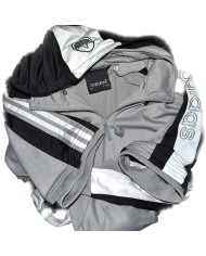 Adidas vest zipper hoodie short sleeves gray M