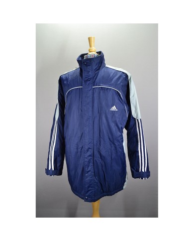 Adidas winter jacket sportswear blue S