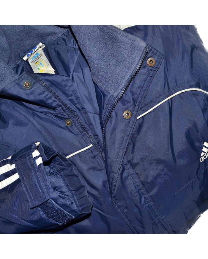 Adidas winter jacket sportswear blue S