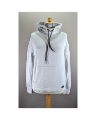 Adidas hoodie zipper gray XS