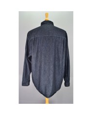 Levi's dark heavy denim shirt long sleeve black L