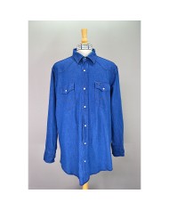 Wrangler denim shirt long sleeve blue XL