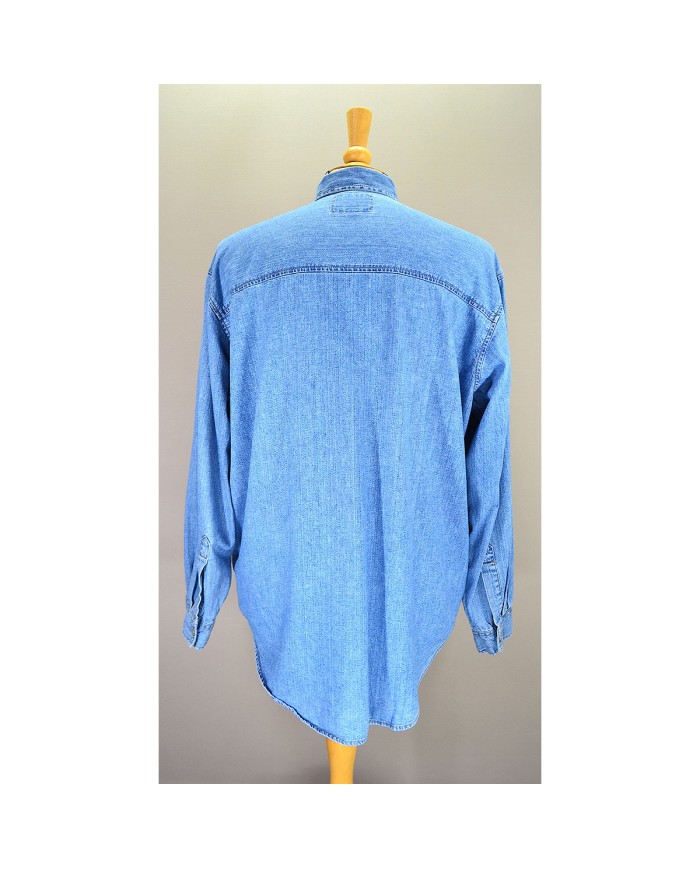 Levi's red label denim shirt long sleeve blue L