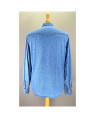Levi's denim shirt standard long sleeve blue M