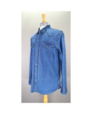 Levi's denim shirt standard long sleeve blue M