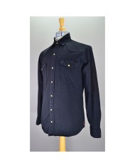 Calvin Klein denim shirt long sleeve blue S