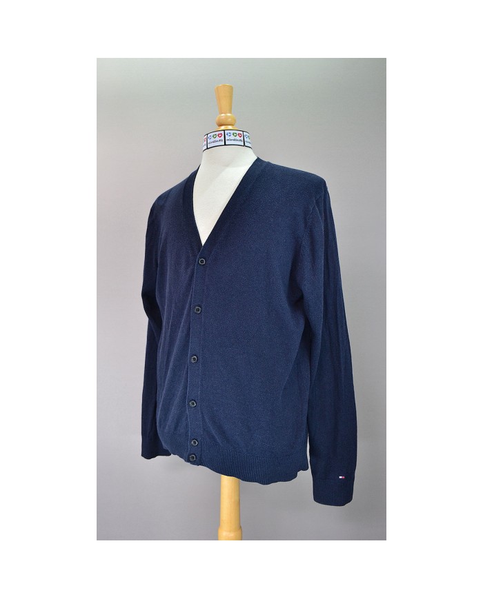 Tommy Hilfiger cotten cashmere vest blue XL