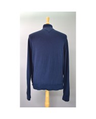 Tommy Hilfiger knitted vest zipper blue XL