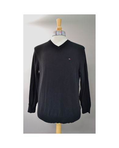 Tommy Hilfiger sweater v-neck  black M