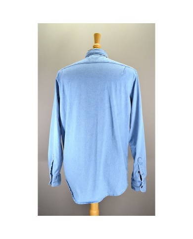 Wrangler denim shirt long sleeve blue M