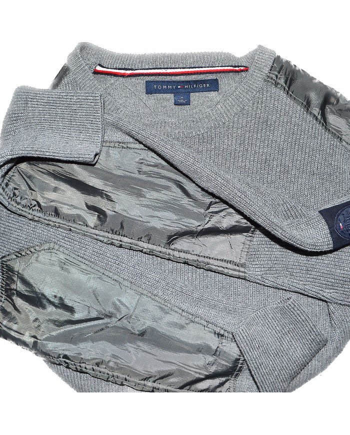 Tommy Hilfiger knitted sweater gray M