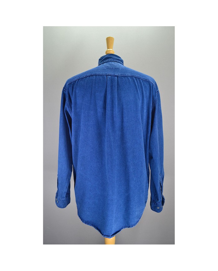 Levi's denim shirt long sleeve blue L
