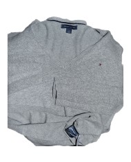 Tommy Hilfiger sweater v-neck gray L