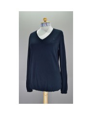 Tommy Hilfiger sweater v-neck gray L