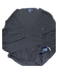 Tommy Hilfiger sweater v-neck black M