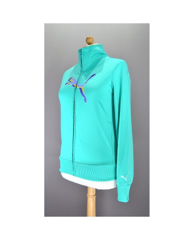 Puma track-jacket green S