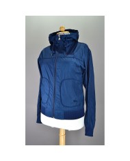 Lonsdale jacket crop-top embroidered blue S