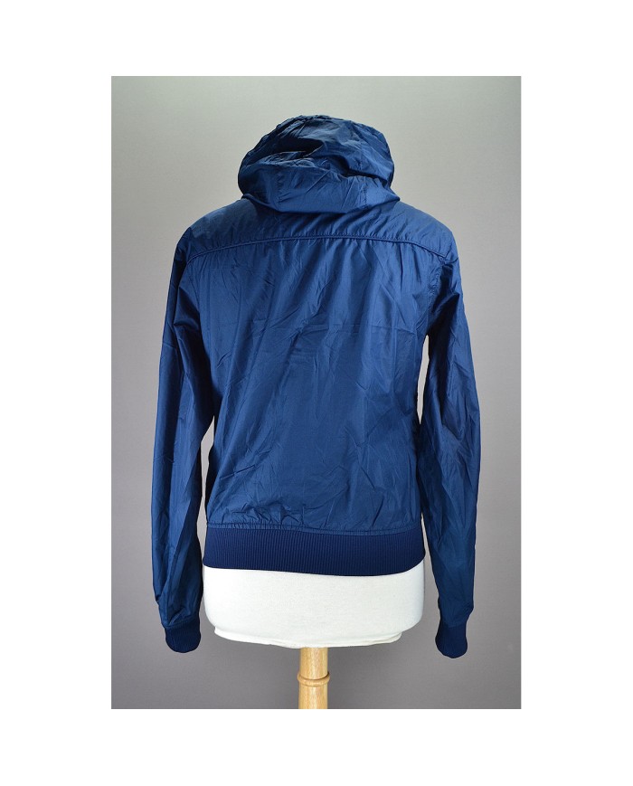 Lonsdale jacket crop-top embroidered blue S