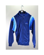 Adidas vintage track-jacket hoodie blue 13/14 years