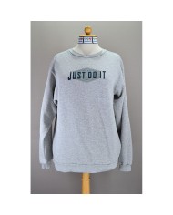 Nike vintage sweater front logo gray XL