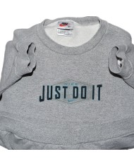 Nike vintage sweater front logo gray XL