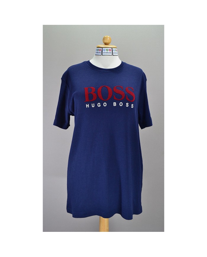 Hugo Boss t-shirt front logo blue XL