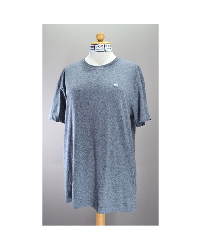 Calvin Klein t-shirt embroidered chest logo gray XL