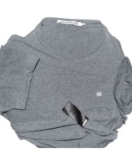 Calvin Klein t-shirt embroidered chest logo gray XL