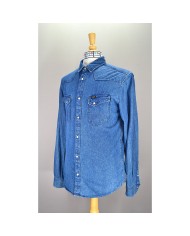 Wrangler denim shirt  long sleeve blue M
