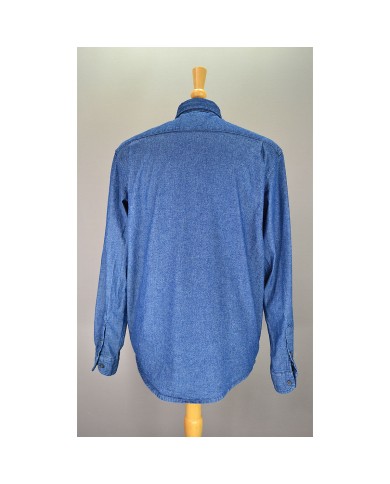 Wrangler denim shirt  long sleeve blue M