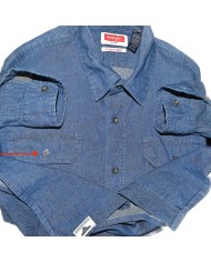 Wrangler denim shirt  long sleeve blue M
