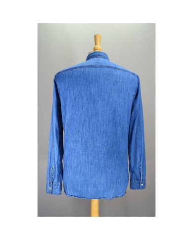 Levi's denim shirt long sleeve blue M