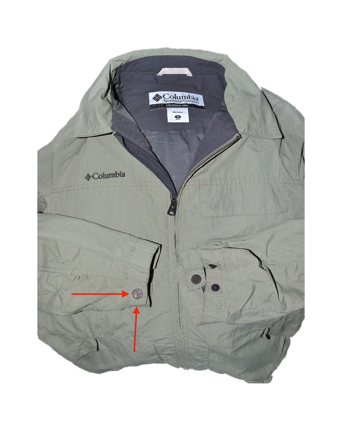Columbia jacket brown M