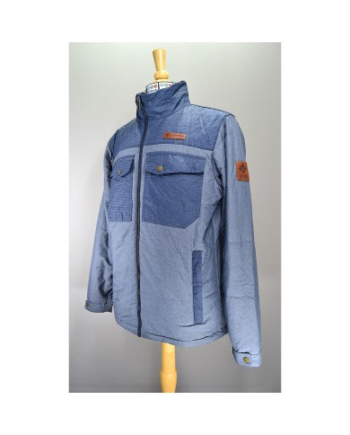 Columbia jacket gray blue M