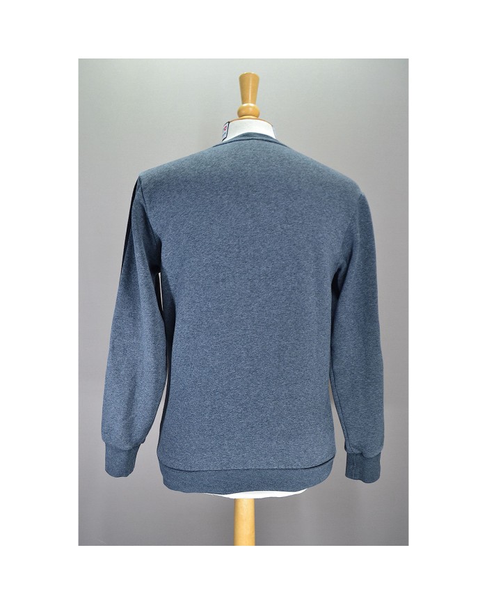 Adidas sweater chest-logo gray S