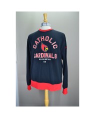 Adidas sweater chest-logo gray S