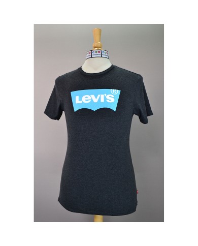 Levi's t-shirt front logo gray S