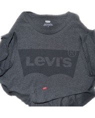 Levi's t-shirt front logo gray L