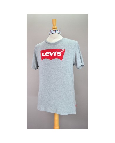 Levi's t-shirt front logo gray M Levi's t-shirt front logo gray M